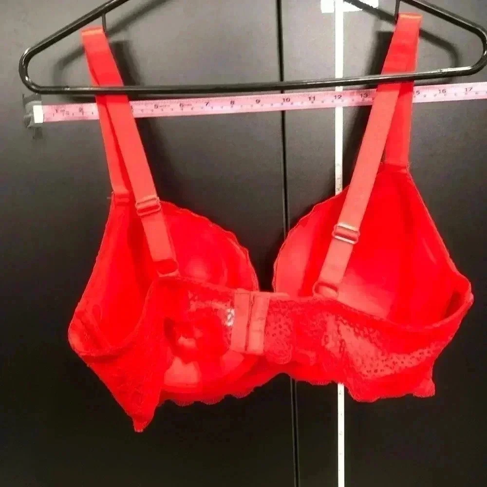 Kiss & Tell Intimates Des Lace overlay,padded,adjustable straps, sexy bralette